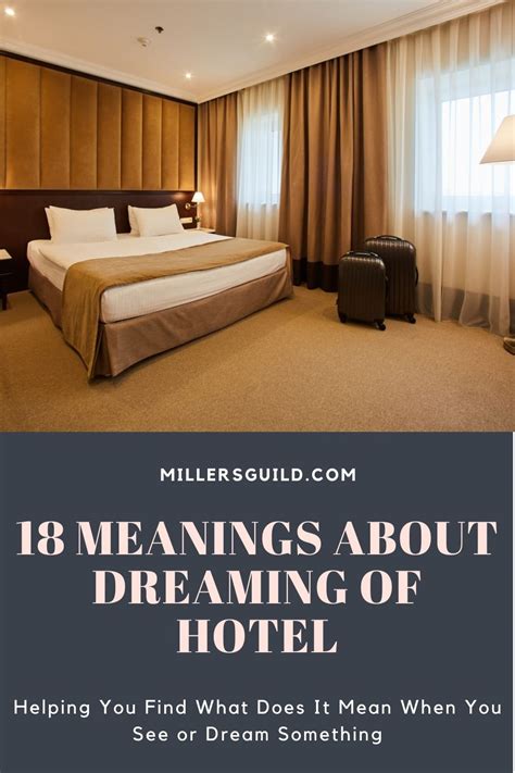 Dreaming About A Hotel: Meanings And .